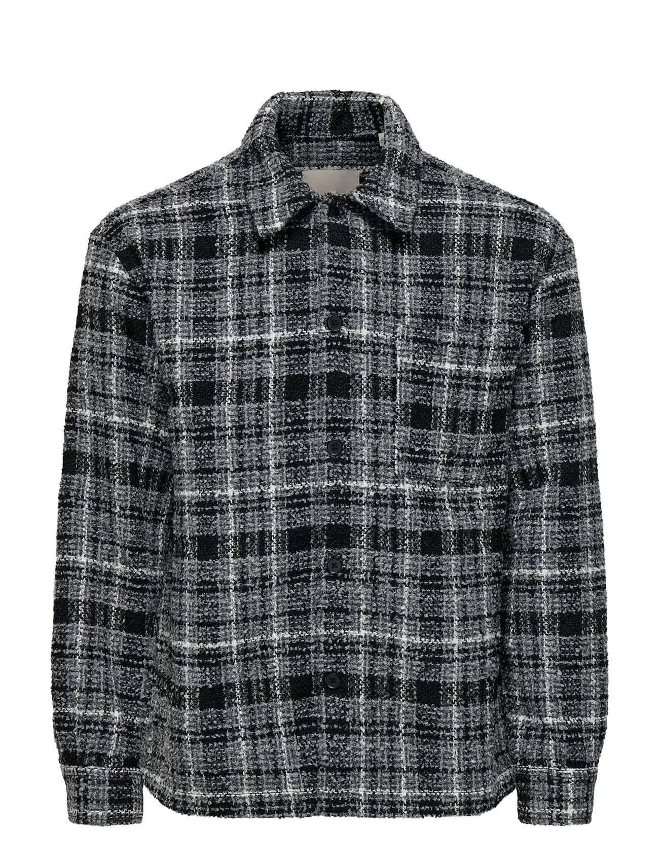 ONLY & SONS Onsloop Structured Shirt 0541, L, Grey, Overdele > Overtrøjer, Herre