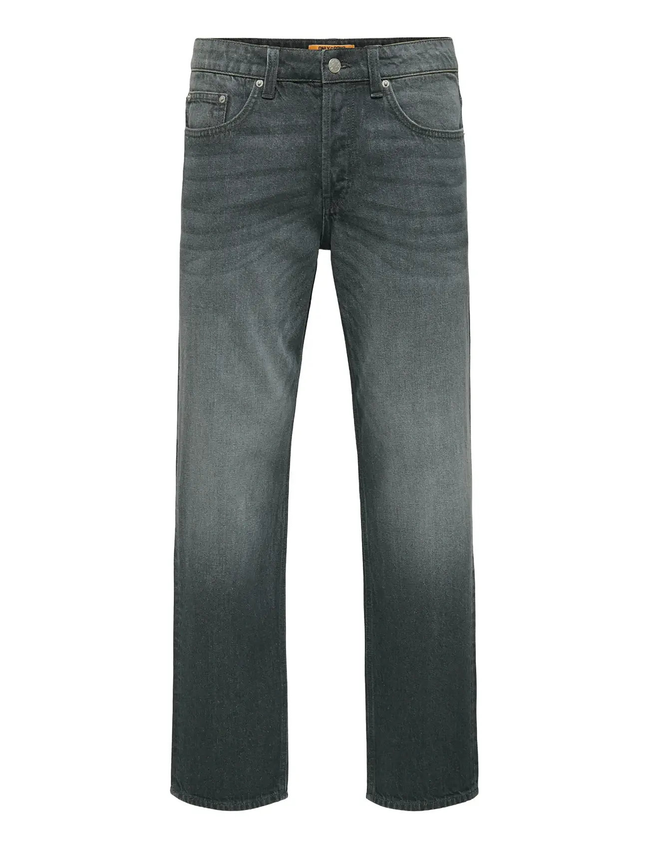 ONLY & SONS Onsedge Straight 5751 Box Pim Jeans Mu, 30 x 30, Grey, Jeans > Almindelige, Herre