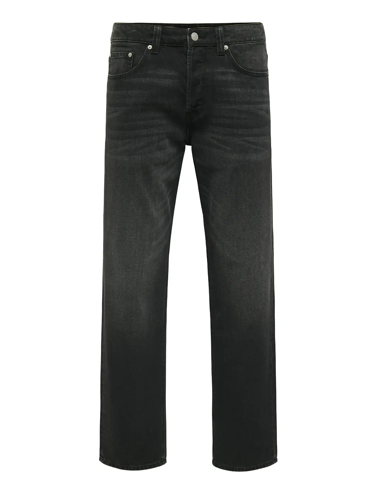 ONLY & SONS Onsedge Straight 5751 Box Pim Jeans Mu, 30 x 30, Black, Jeans > Almindelige, Herre