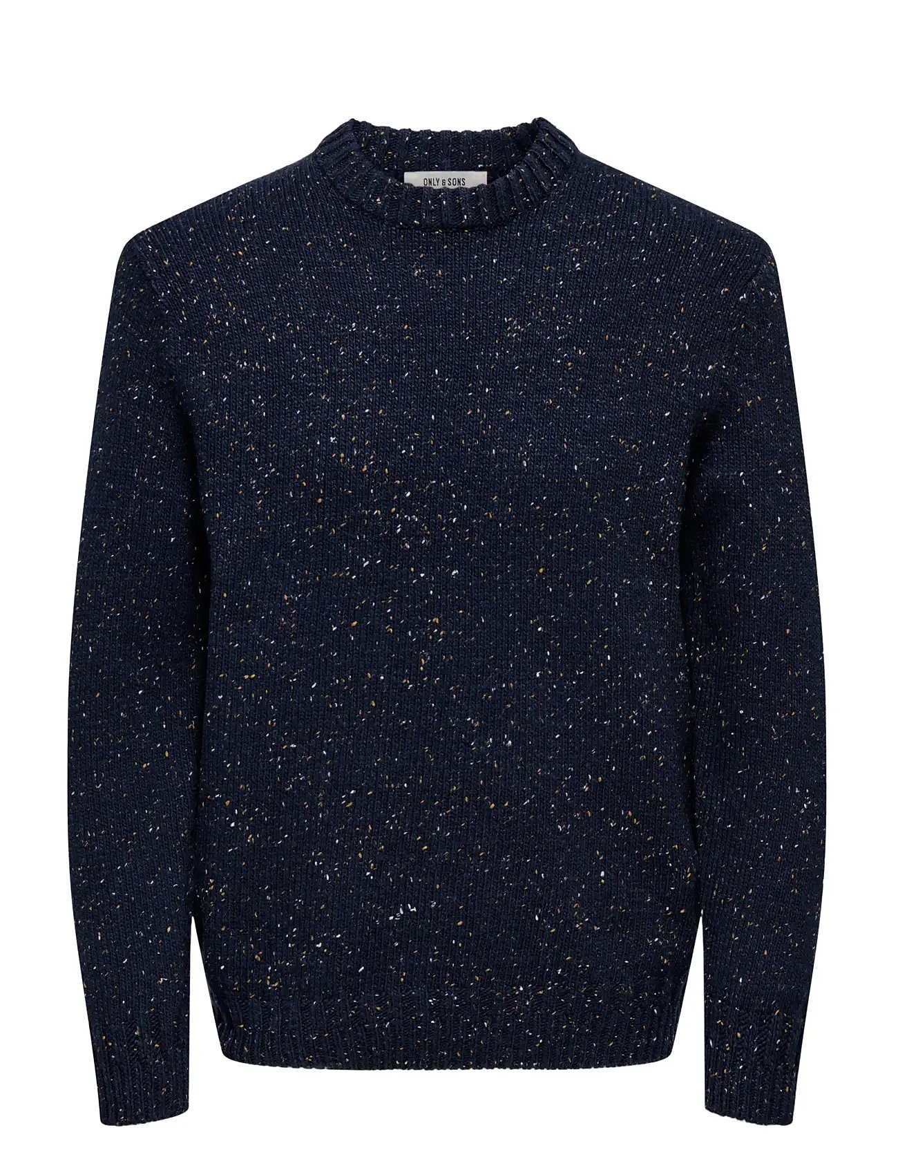 ONLY & SONS Onsbirky Reg Nap Crew Knit Navy - XS - Herren