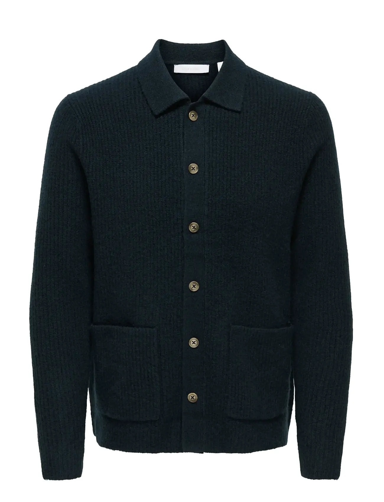 ONLY & SONS Onsjet Reg Ls Cardigan Knit Frml Navy - XXL - Herren