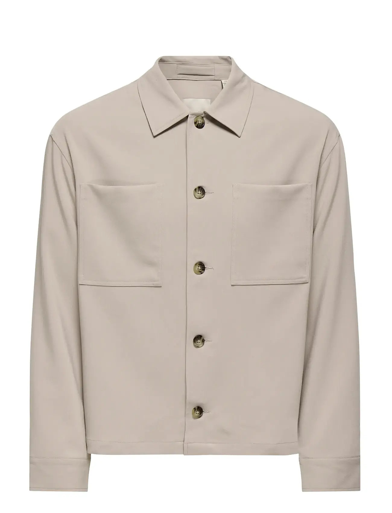 ONLY & SONS Onswill 0292 Loose Overshirt Beige - XS - Herren