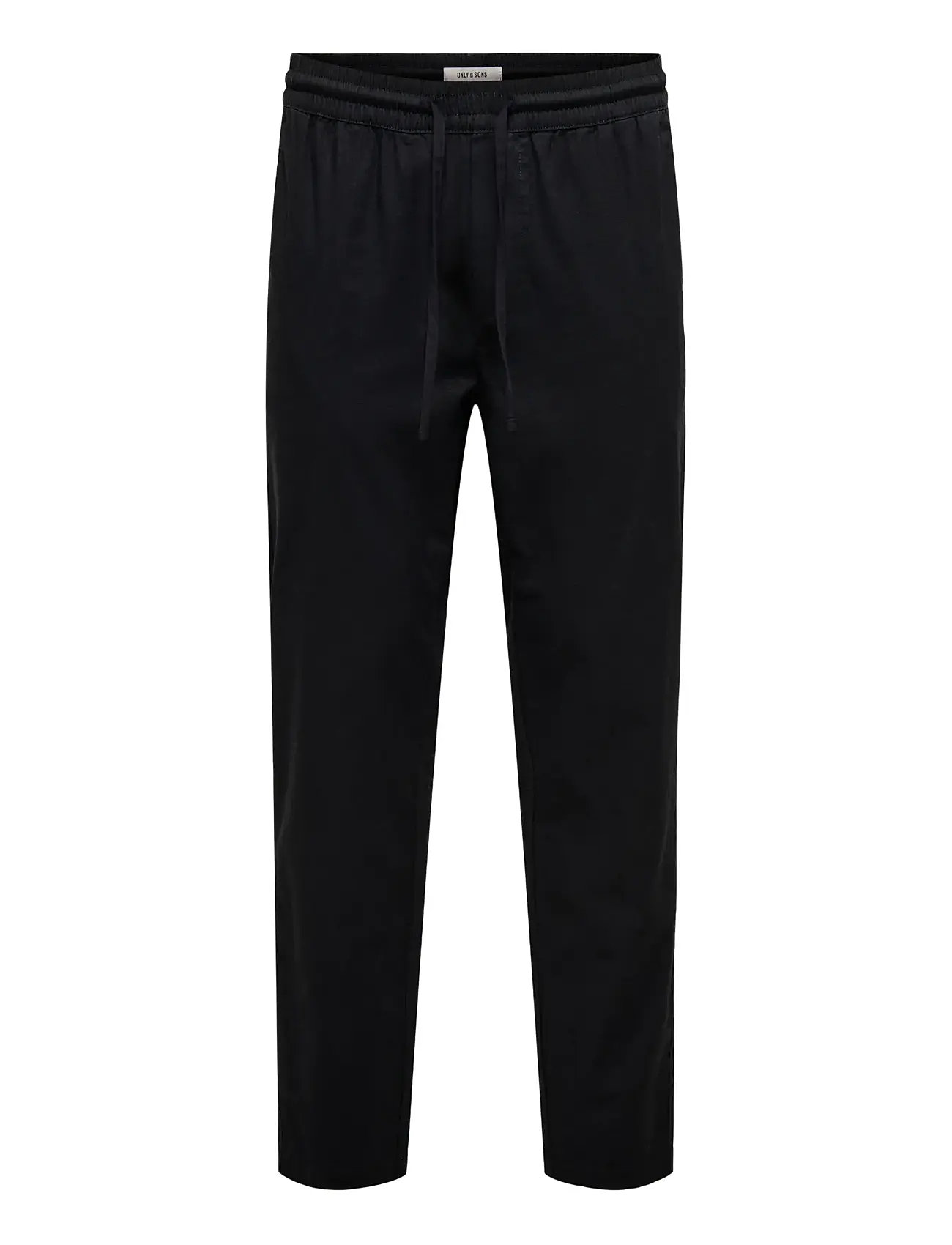 ONLY & SONS Onsreid Linus Tapered 0571 Slub Hose Schwarz - XS - Herren