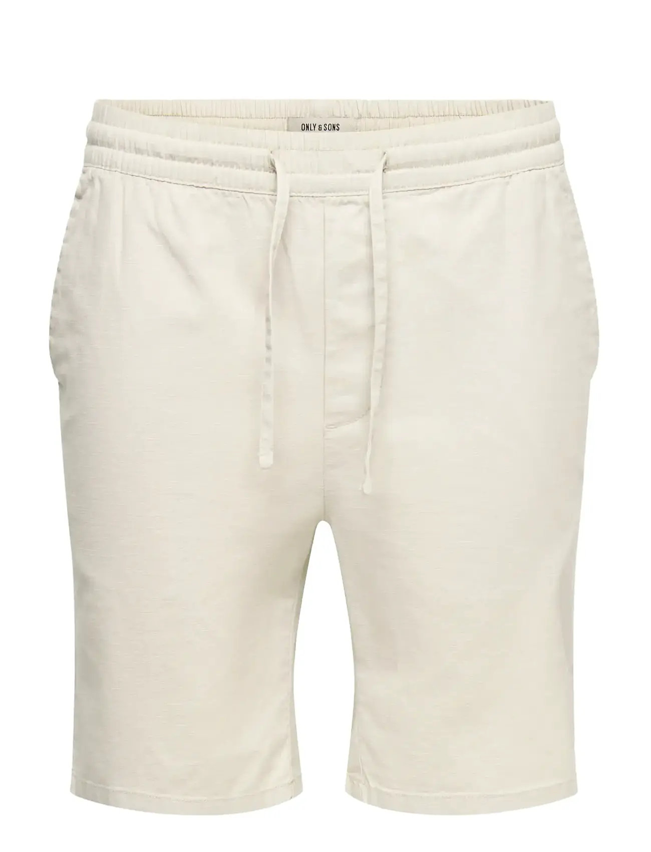 ONLY & SONS Onsreid Slim 0571 Slub Shorts Vd Cream - XXL - Herren