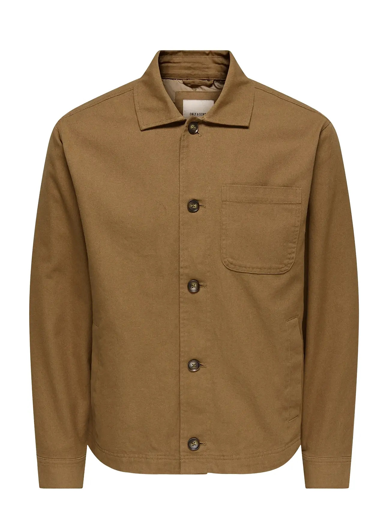 ONLY & SONS Onsronnie Ctn Jacke Otw Braun - S - Herren