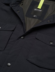 only & sons utility overshirt in beige