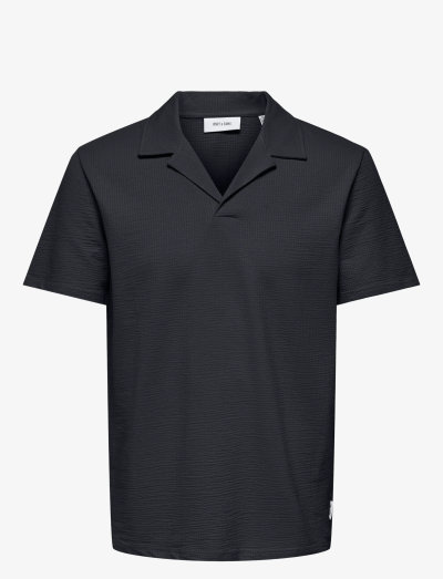 ONSKIAN REG SEERSUCKER RESORT POLO