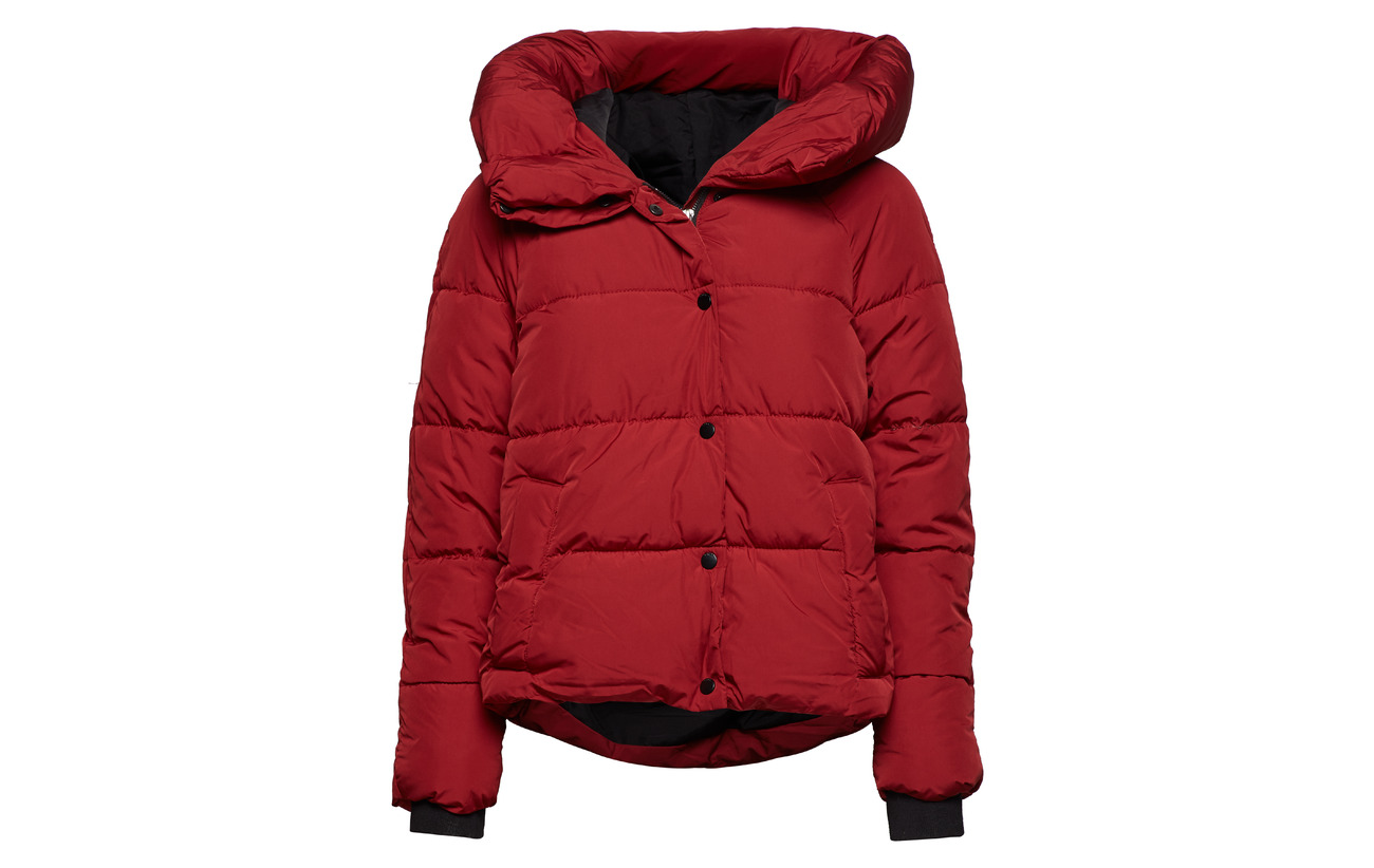 Otw Onlmari Polyester Only Tomato dried 100 Sun Jacket Padded qAx6OSwU