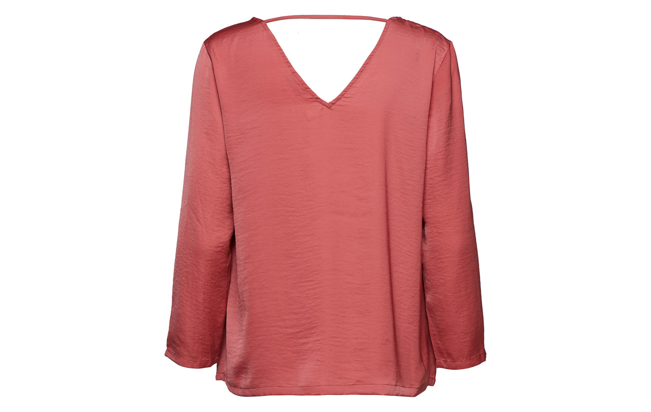 Sateen Baroque V Top Neck Wvn Polyester Noos Onlnatalia 100 Rose Only gnwq0O5Bx