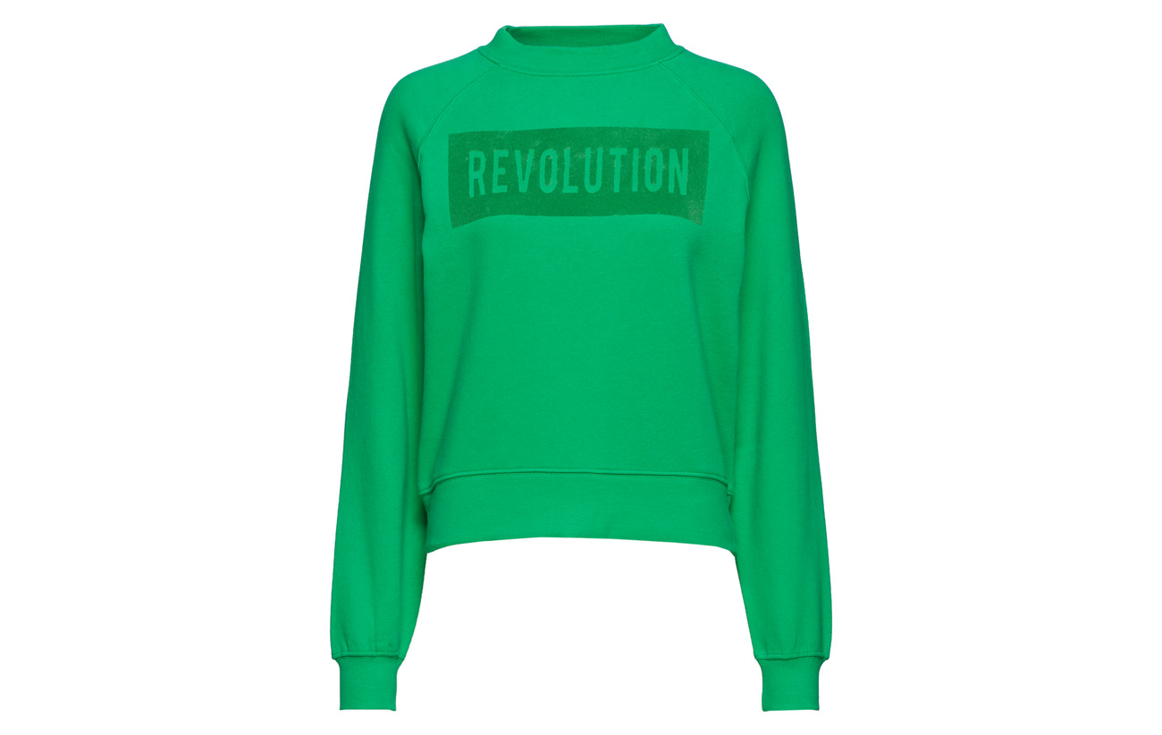 Swt Bf Onllotta Polyester neck Only O Green s 60 L 40 Bright Coton 6THZ6OWg