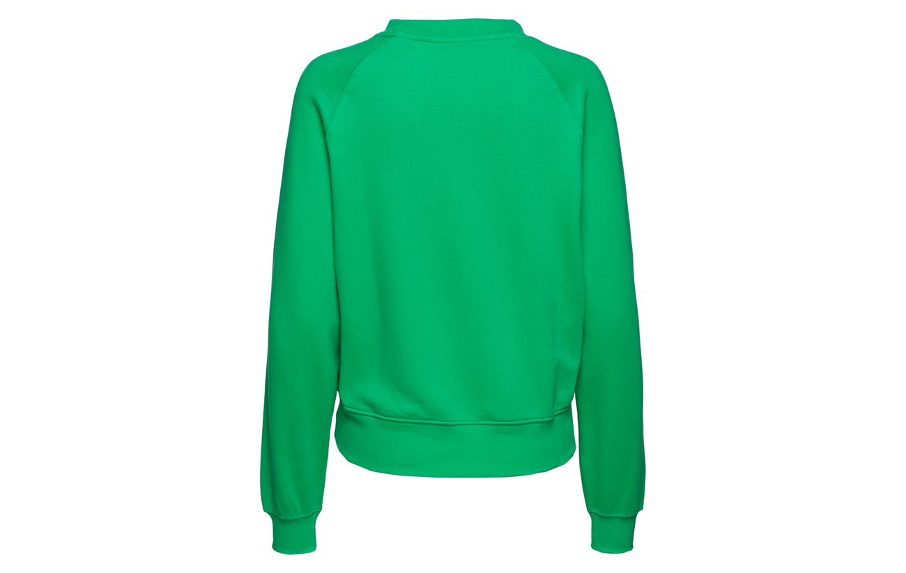 Swt Bf Onllotta Polyester neck Only O Green s 60 L 40 Bright Coton 6THZ6OWg