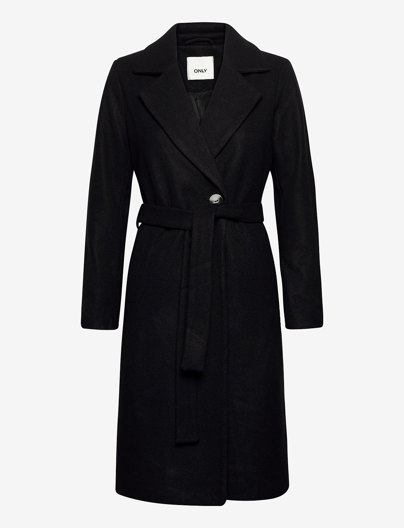 black wrap coats