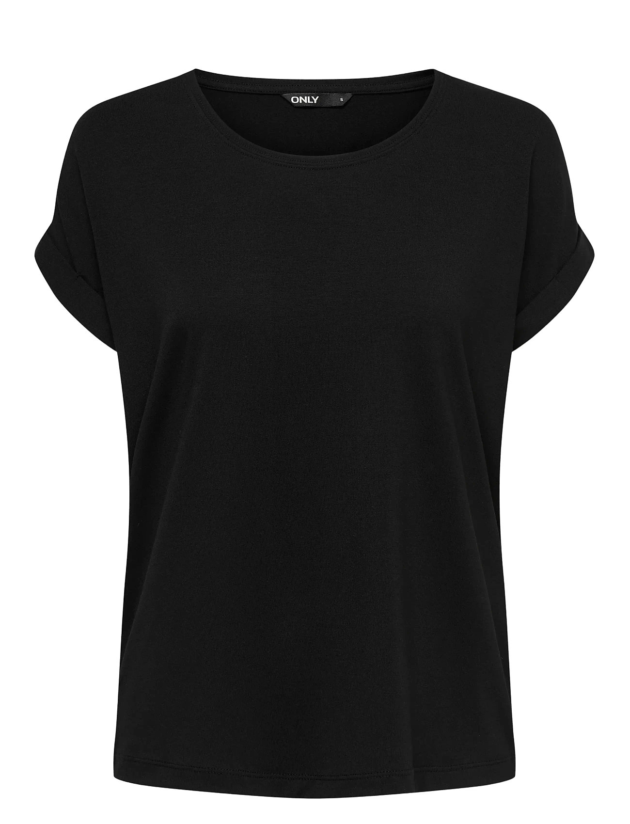 Onlmoster S/S O-Neck Top Noos Jrs Black ONLY