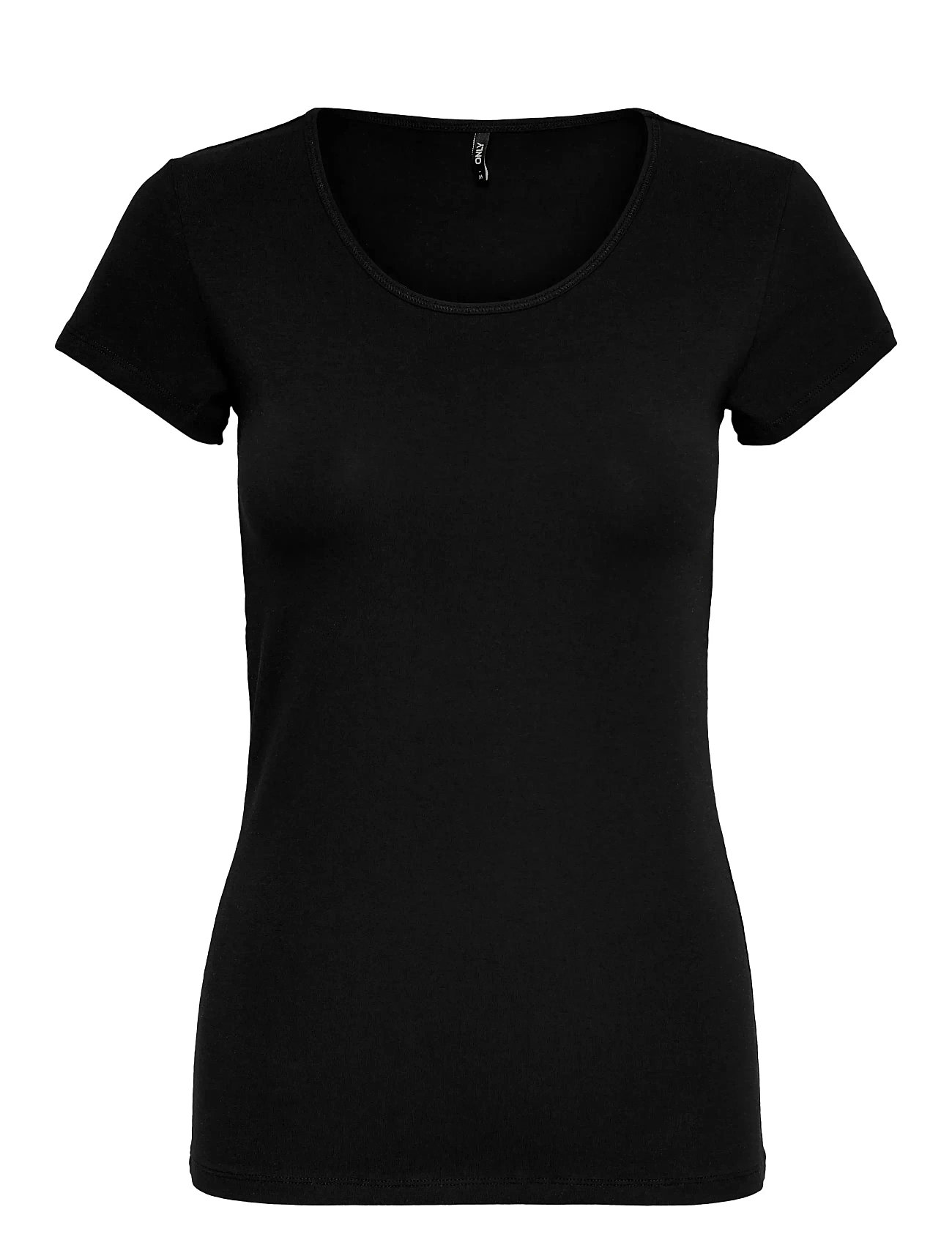 Onllive Love S/S Ck Top Noos Jrs Black ONLY