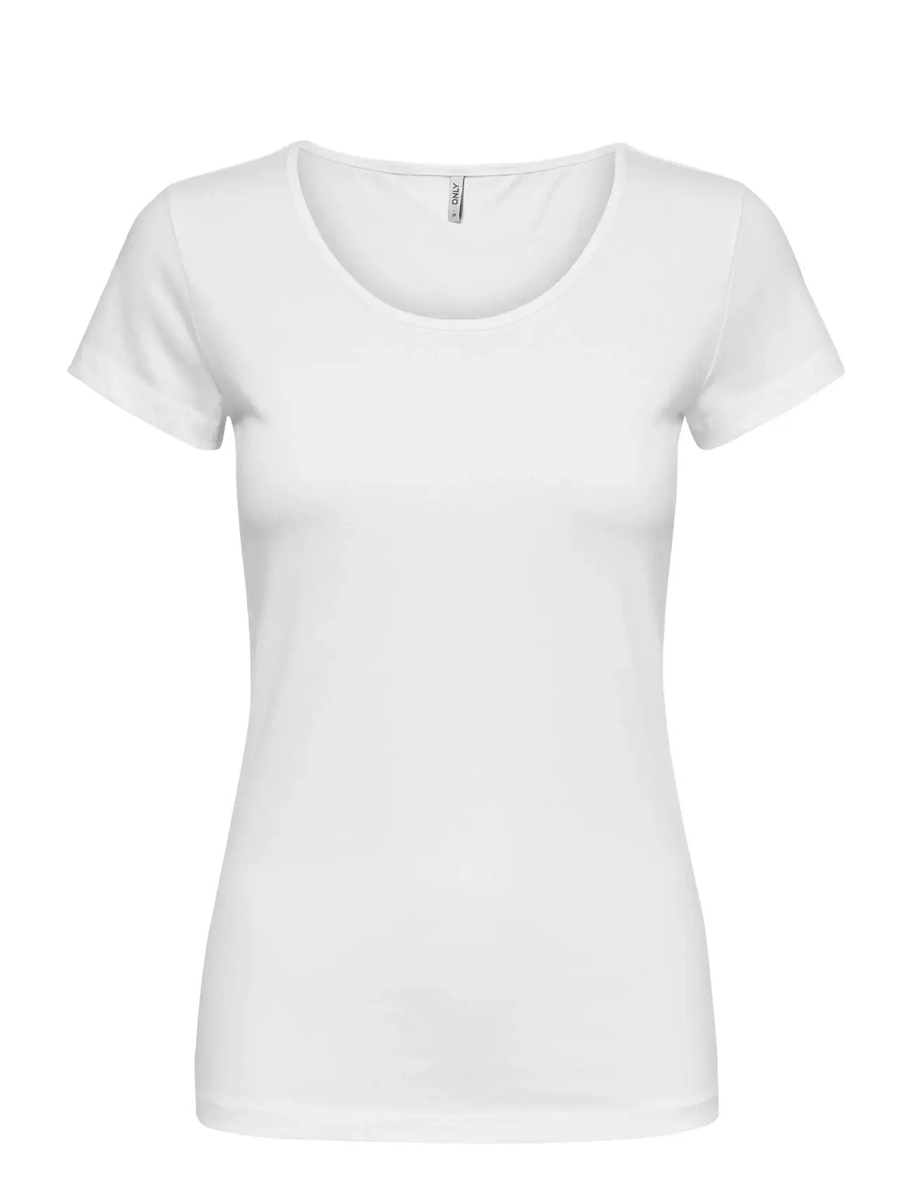 Onllive Love S/S Ck Top Noos Jrs White ONLY