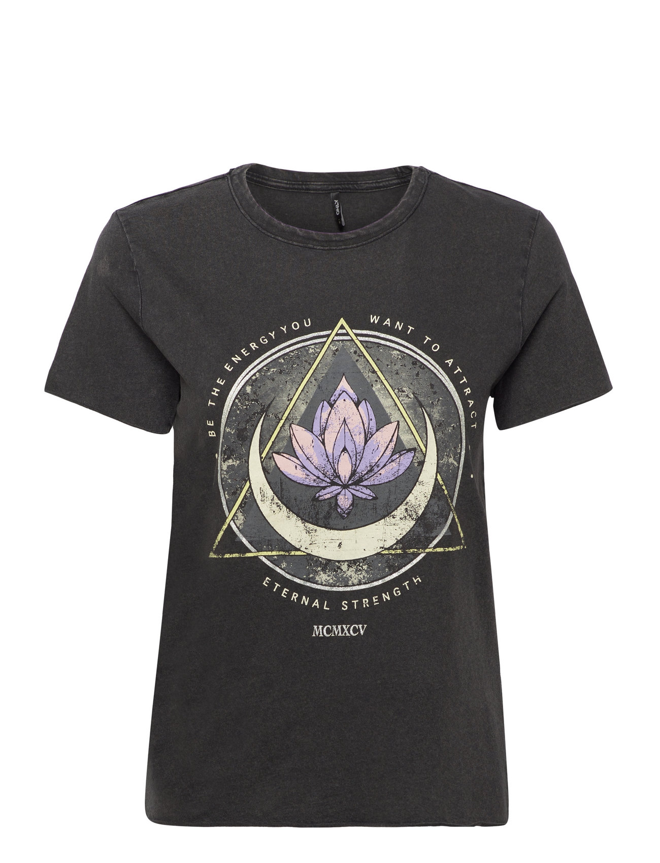 Onllucy Life Reg S/S Top Jrs Noos Black ONLY