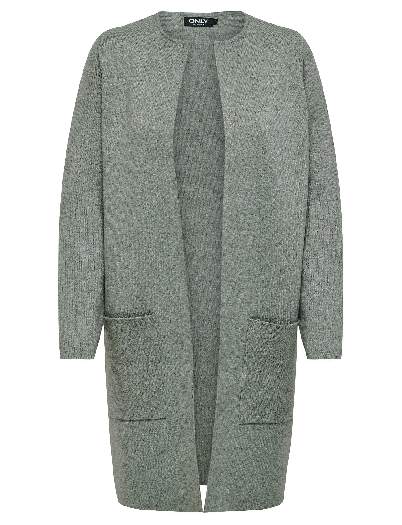 Onlriver L/S Long Cardigan Knt Noos Green ONLY