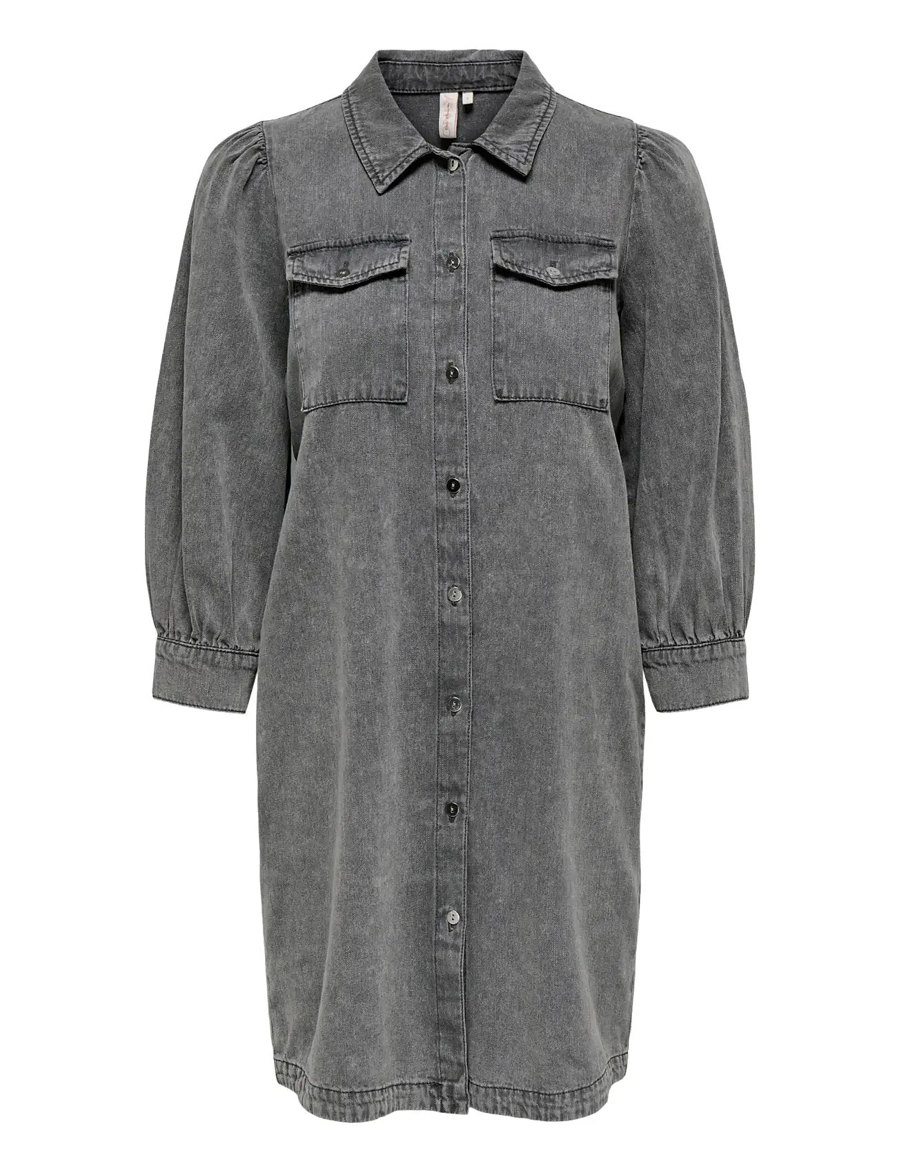 ONLY Onlfelica Dnm Kleid Noos Grau - L - Damen