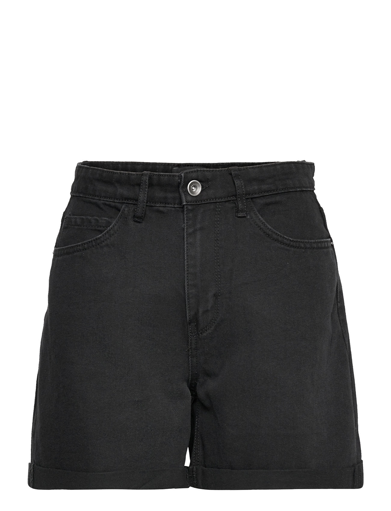 Onlvega Hw Mom Dnm Shorts Noos Black ONLY