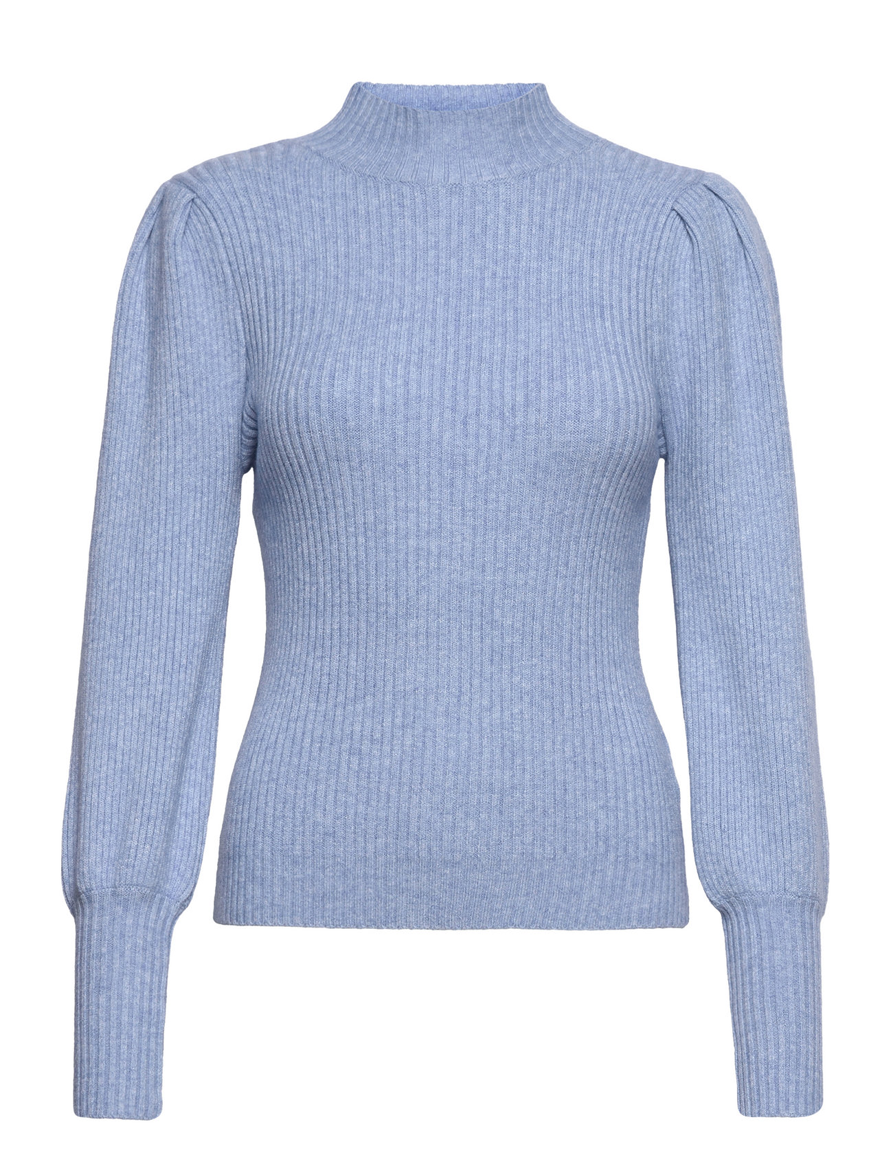 Onlkatia L/S Highneck Pullover Knt Noos Blue ONLY