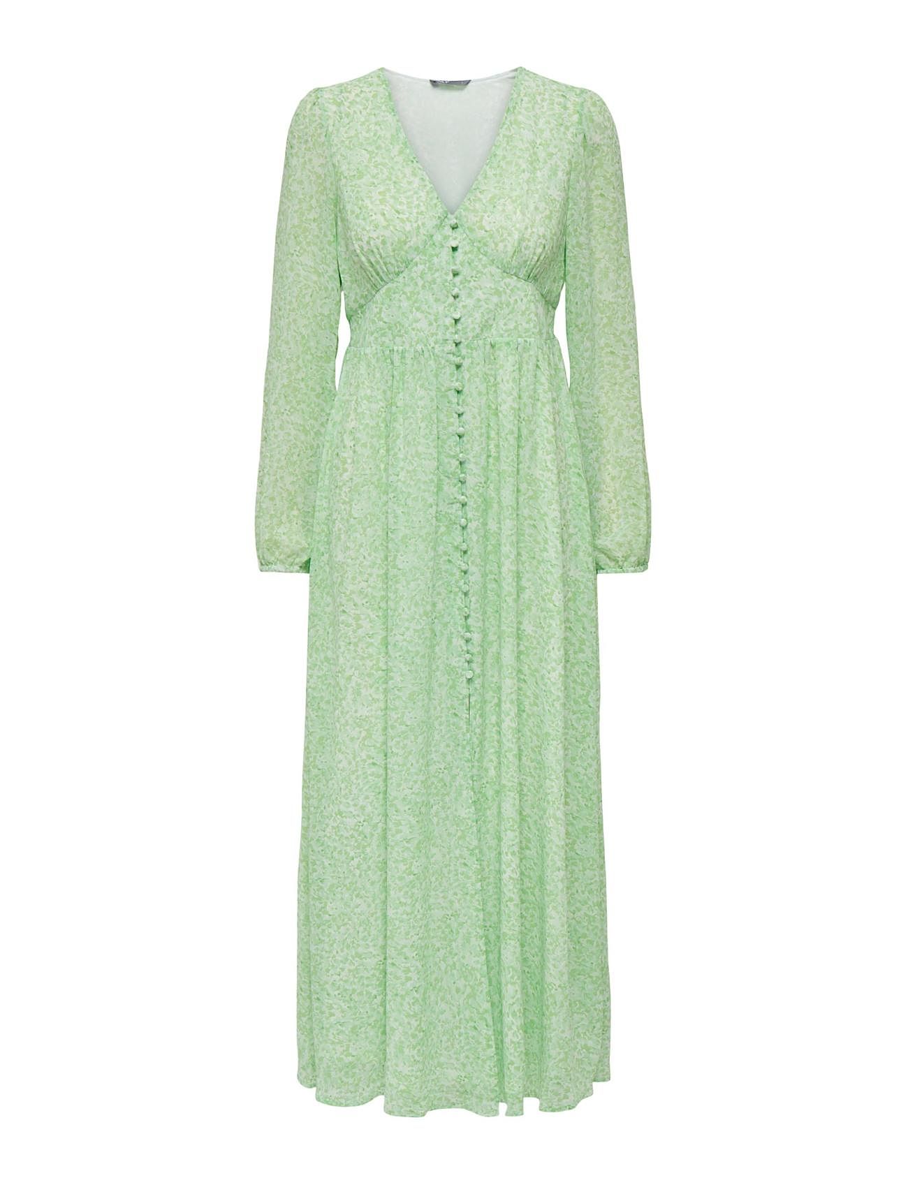 Onlamanda L/S Long Dress Cs Ptm Green ONLY