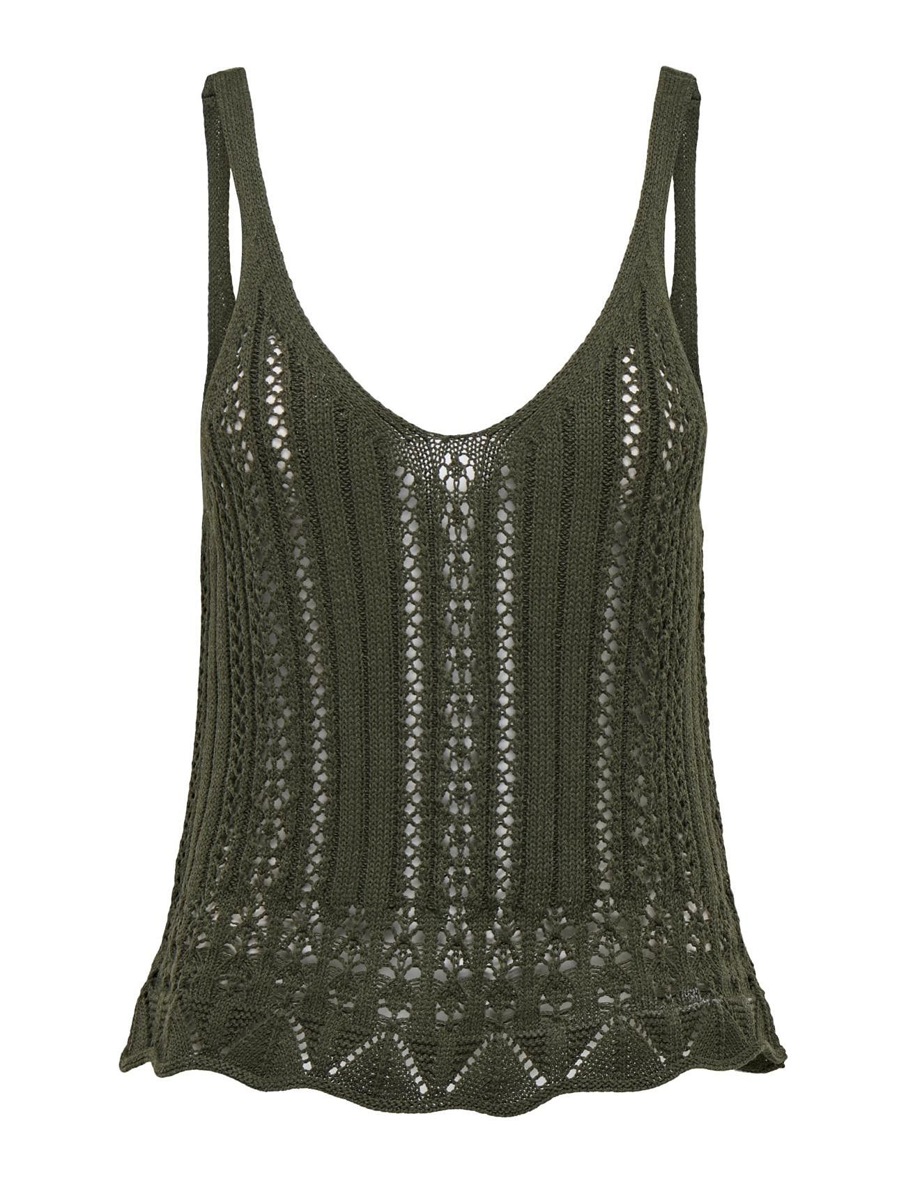 Onllyzet Life S/L Top Knt Noos Green ONLY