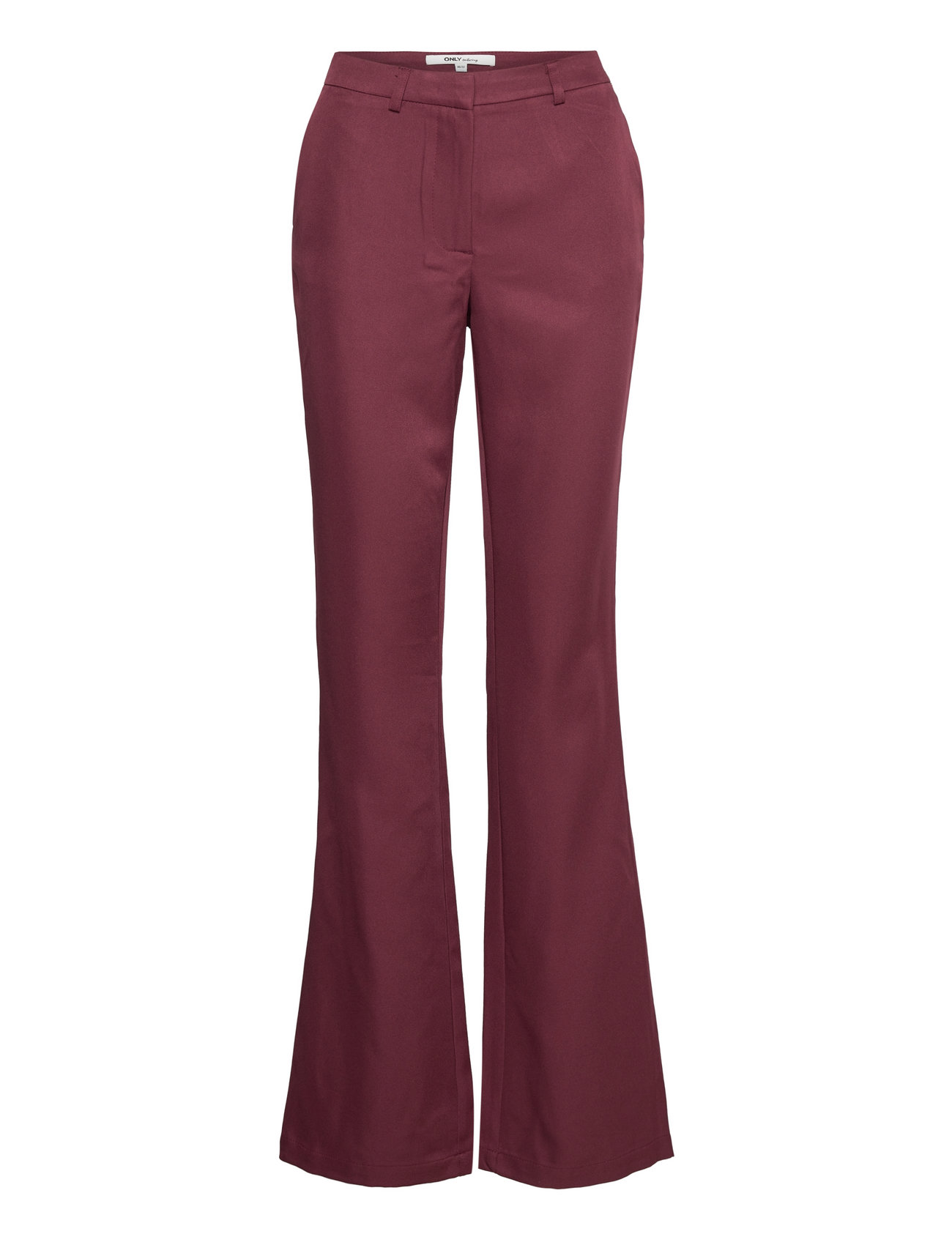 Onlnabi Mw Flared Pant Tlr Burgundy ONLY