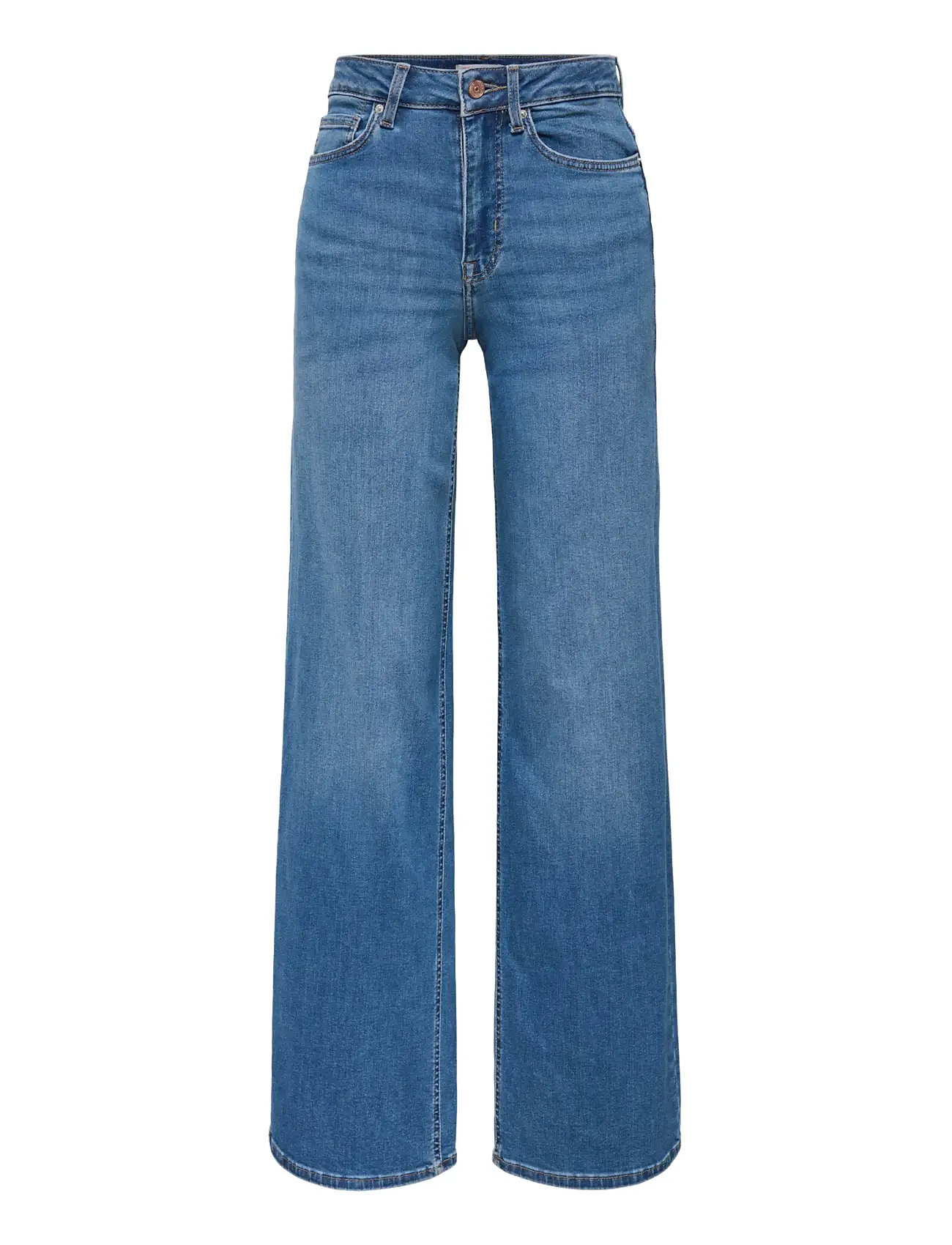 Onlmadison Blush Hw Wide Dnm Dot372 Noos Blue ONLY