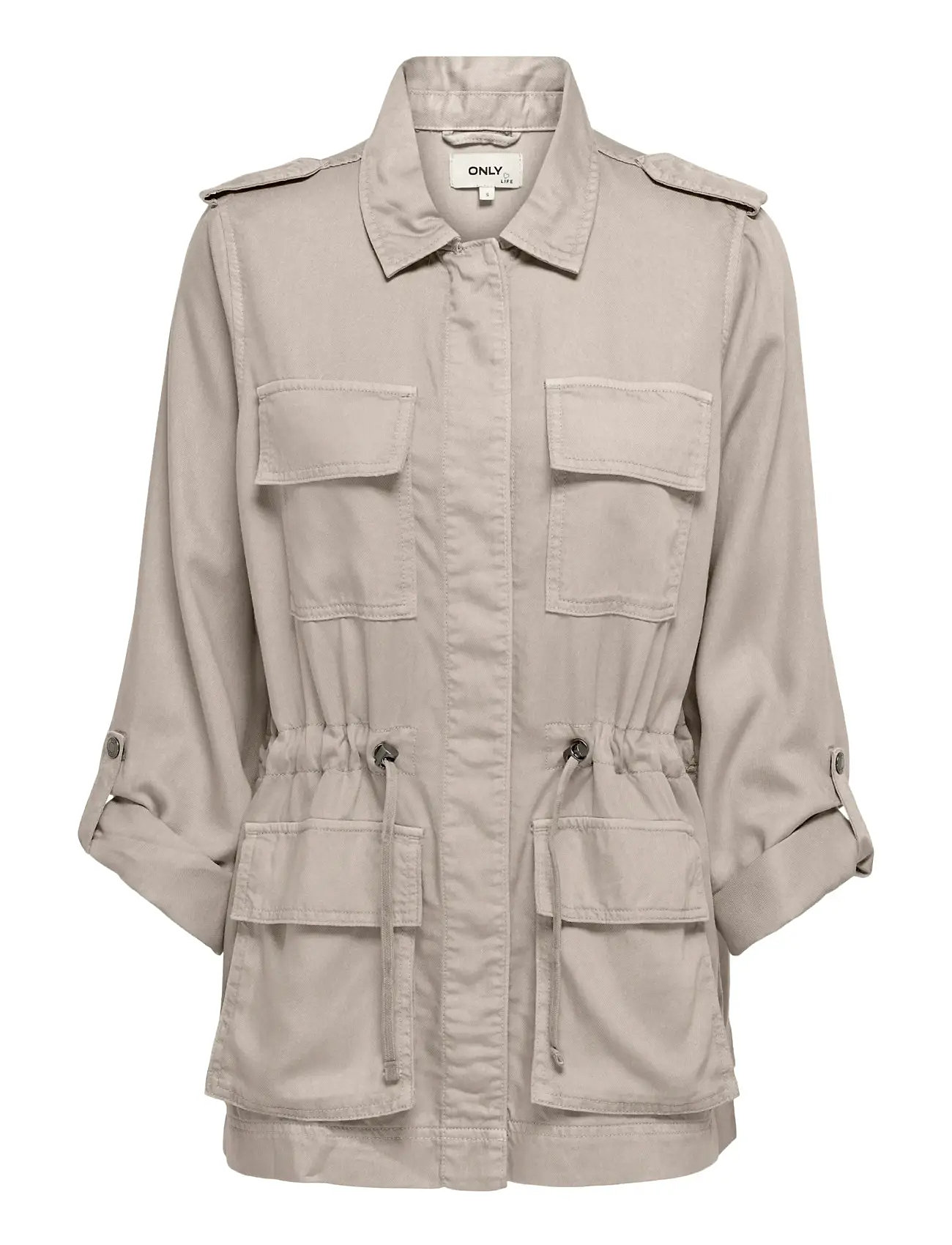 ONLY Onlkenya B Life Utility Jacke Cc Otw Beige - XS - Damen