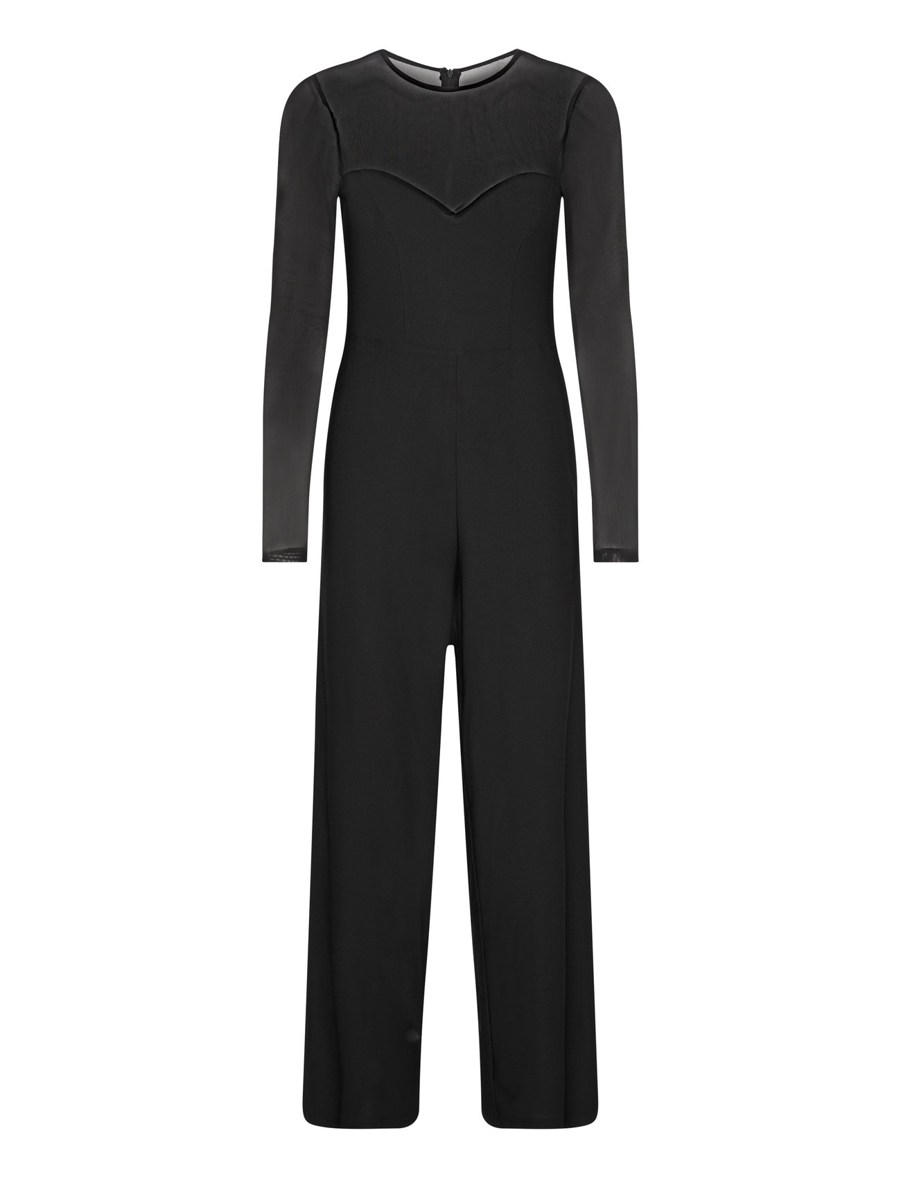 Onlsansa L/S Mesh Mix Jumpsuit Jrs Black ONLY
