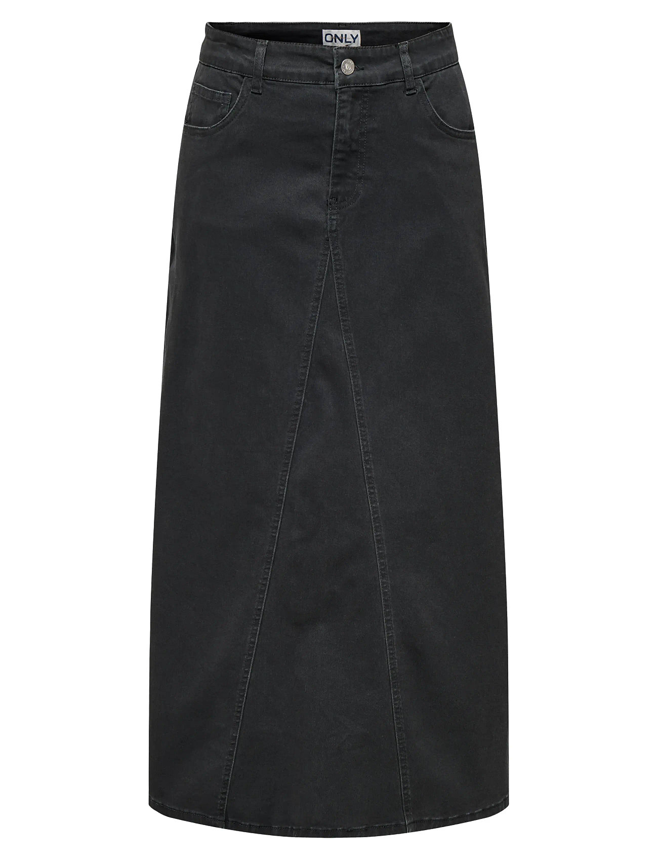 Onllola Hw Long Loose Skirt Cc Pnt Langt Skjørt Black ONLY