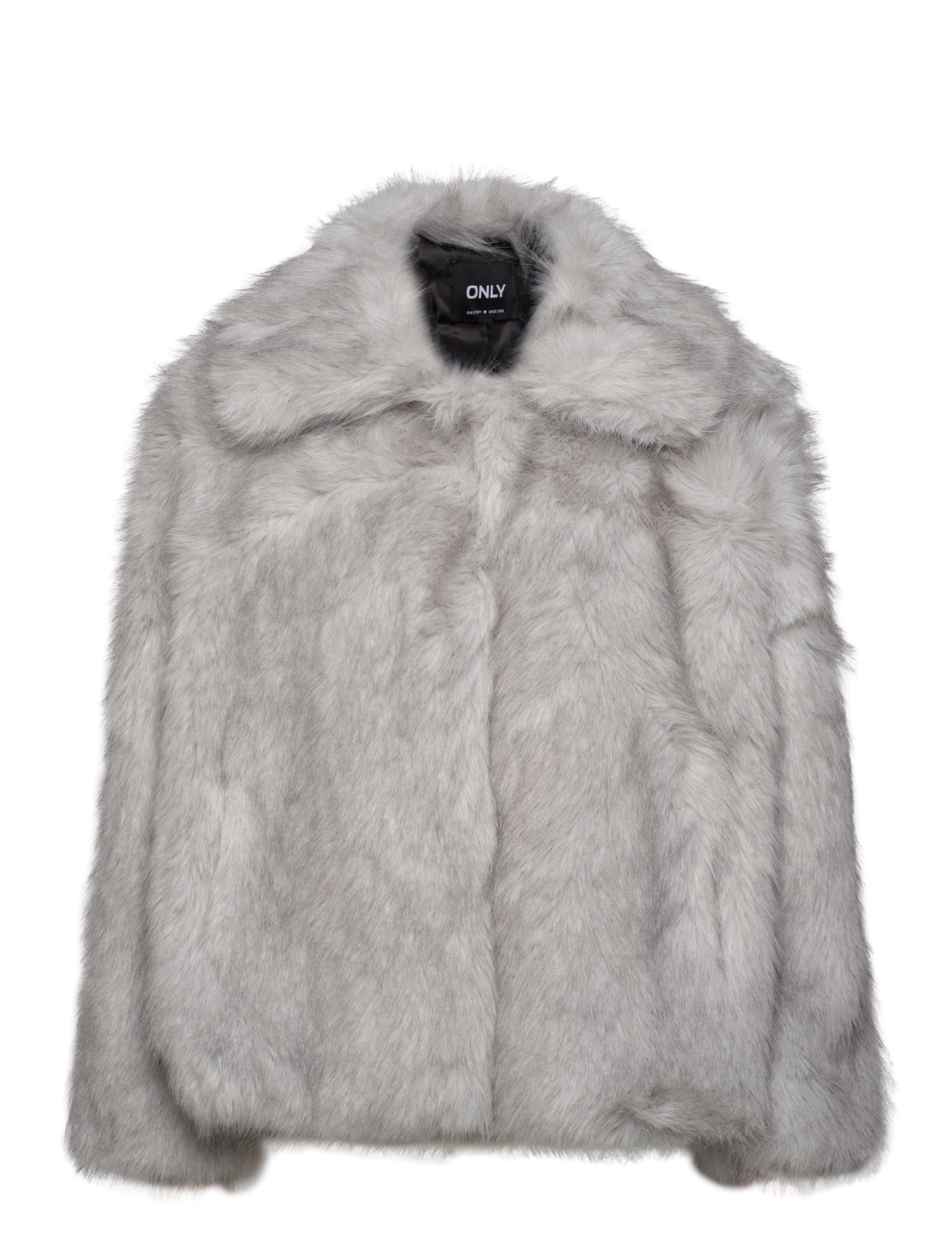 ONLY Onlrubina Faux Fur Jacket Otw Grå