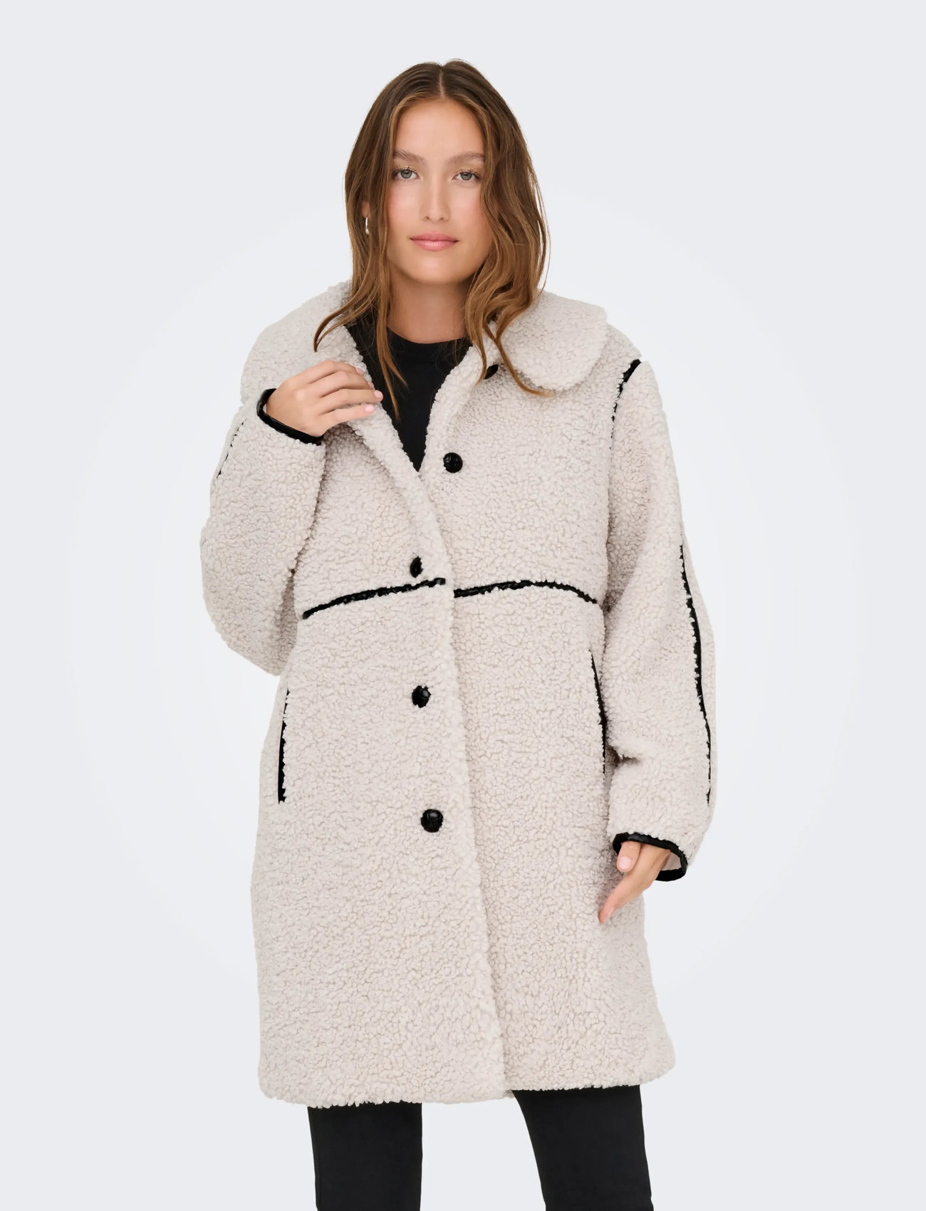 ONLY Onlrubi Shearling Coat Cs Otw