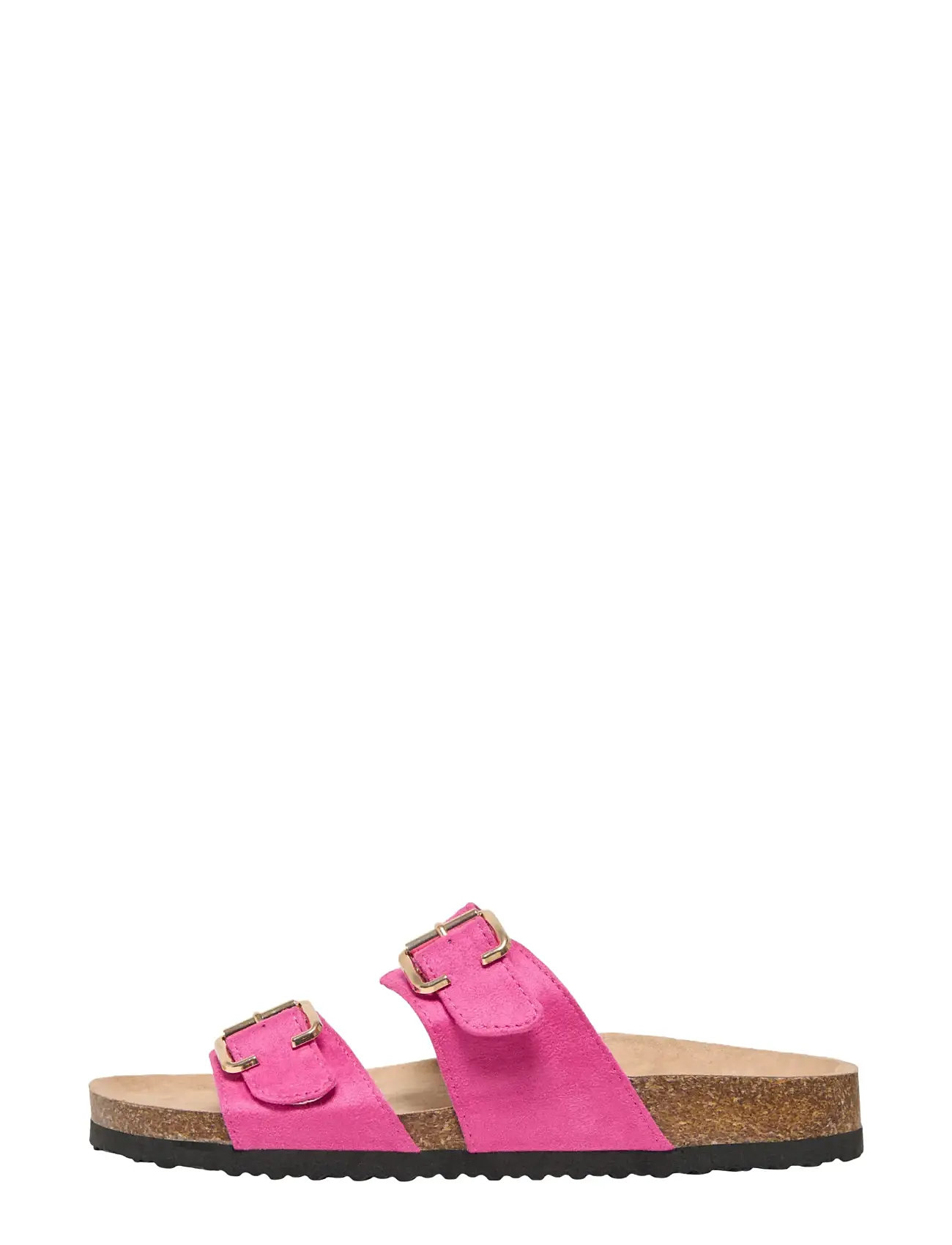 ONLY Onlmaxi-13 Pu Strap Buckle Sandal, 42, Pink, Sandaler > Flade Sandals, Dame