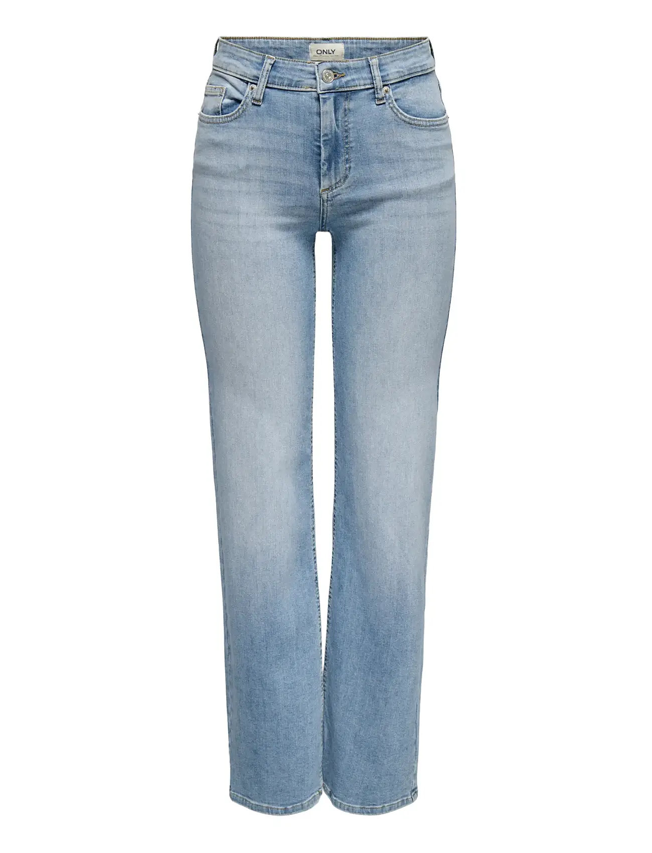ONLY Onlblush Mid Straight Dnm Tai467 Noos Blau - Mx34 - Damen
