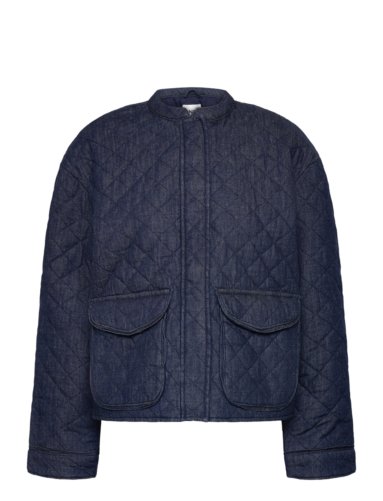 ONLY Onlhallie Quilted Dnm Jacke Akm Noos Navy - S - Damen