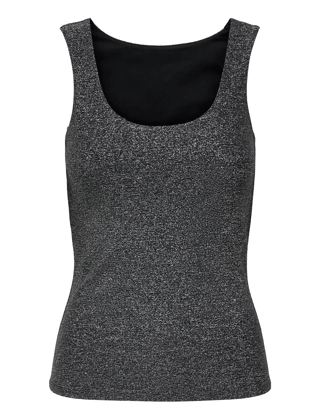 ONLY Onlea Glitter S/L 2-Ways Oberteil Jrs Noos Schwarz - XS - Damen