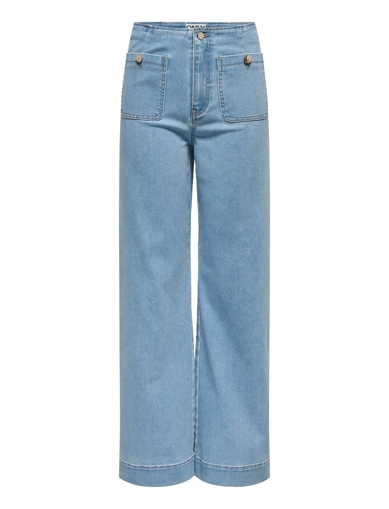 ONLY Onlmadeline Hw Wd Pocket Dnm Gua221 Noos Blau - XLx32 - Damen