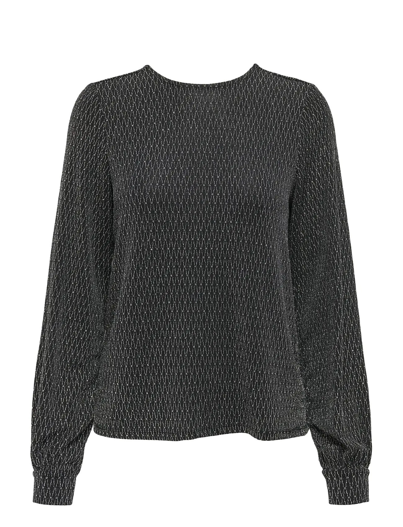 ONLY Onlcarol L/S Glitter Bow Oberteil Box Jrs Schwarz - L - Damen