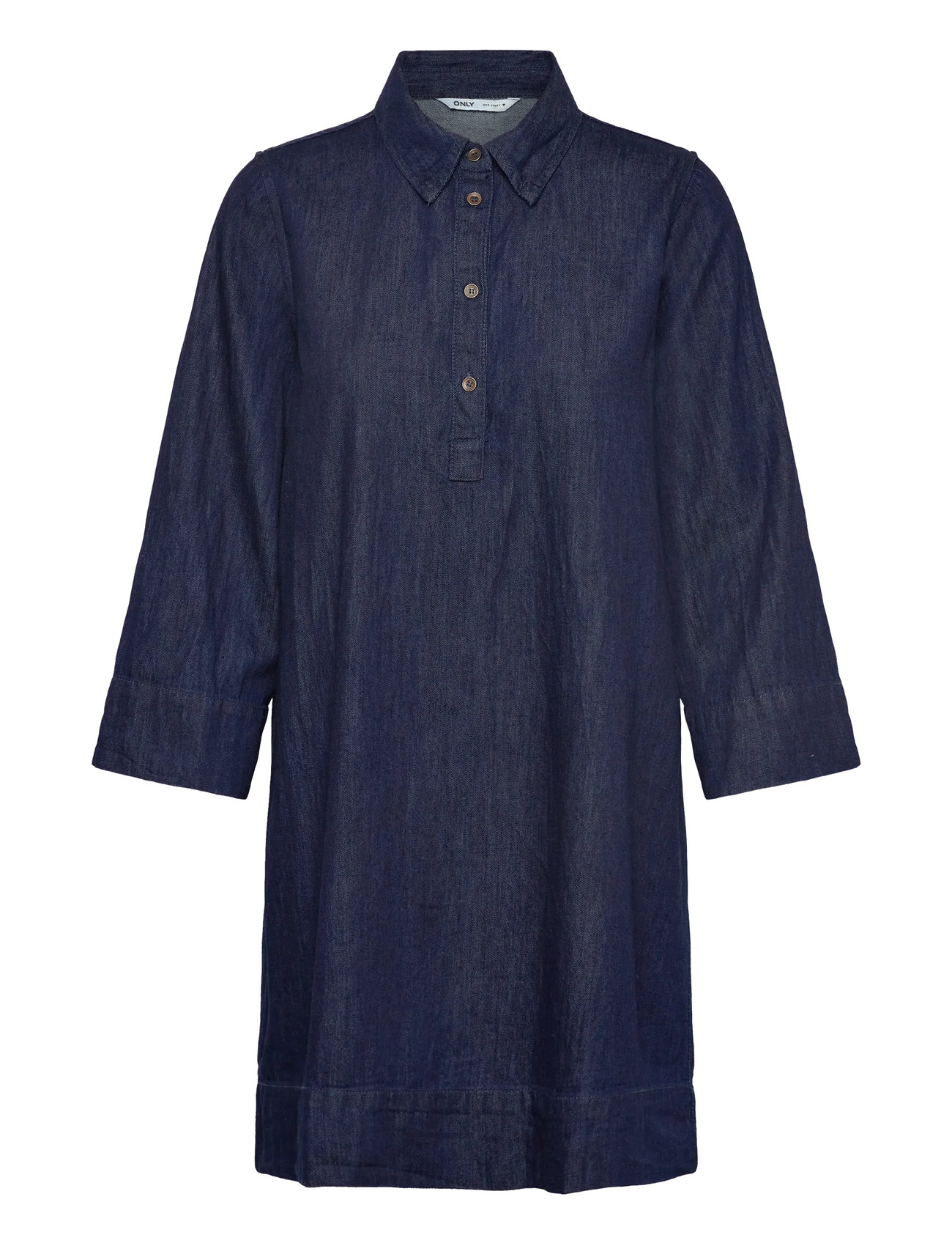 ONLY Onlamari 3/4 Short Dress Wvn, XS, Navy, Kjoler > Kort Kjole, Dame