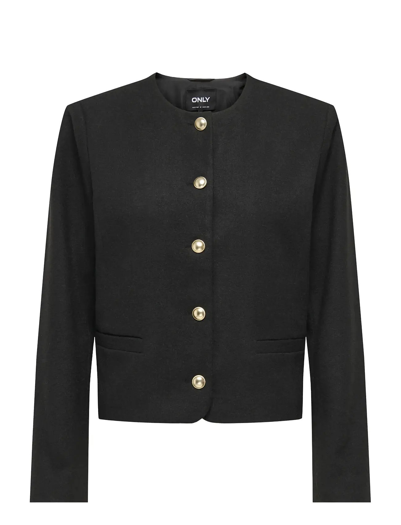 ONLY Onlmaggie Check Jacke Otw Schwarz - M - Damen