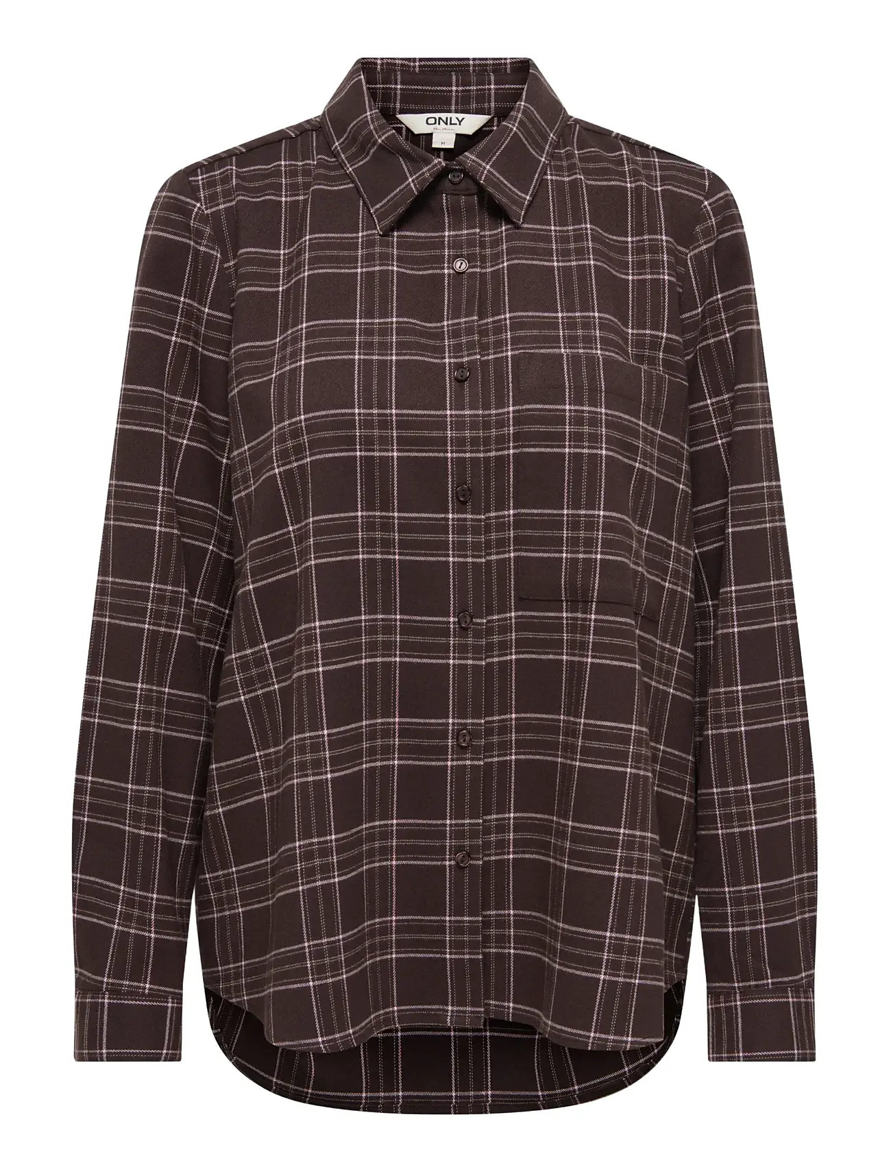 ONLY Onlwren Check Shirt Wvn Schwarz - S - Damen