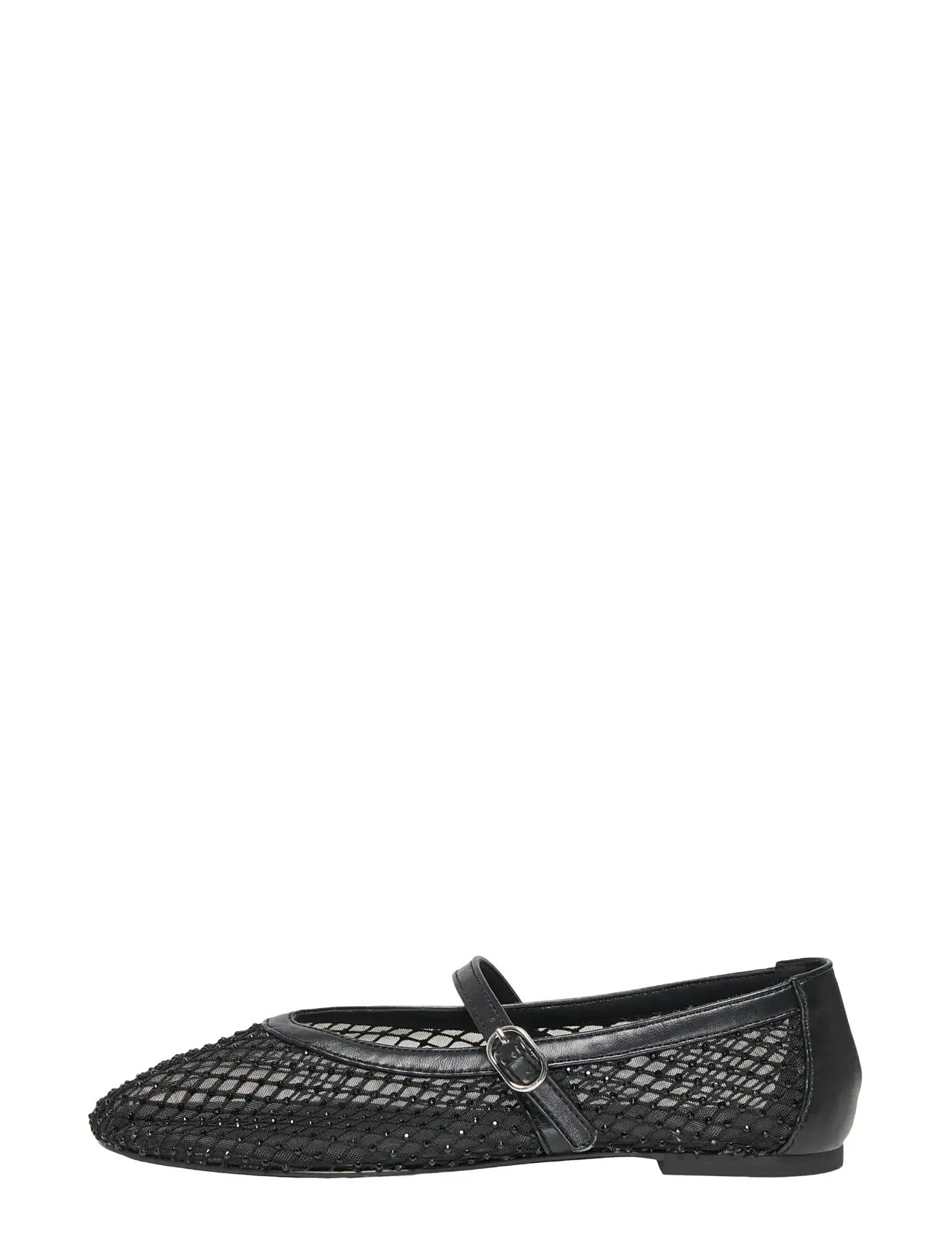 ONLY Onladriana-4 Bling Ballerina Schwarz - 41 - Damen