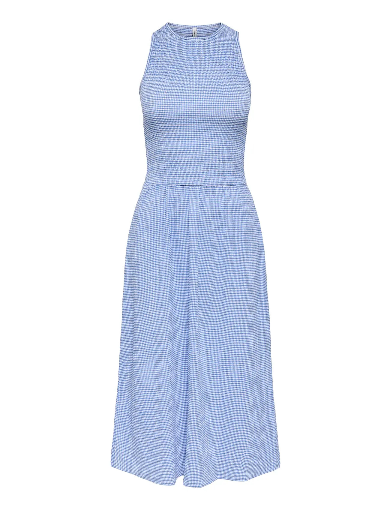 ONLY Onlcelle S/L Smock Kleid Jrs Blau - M - Damen