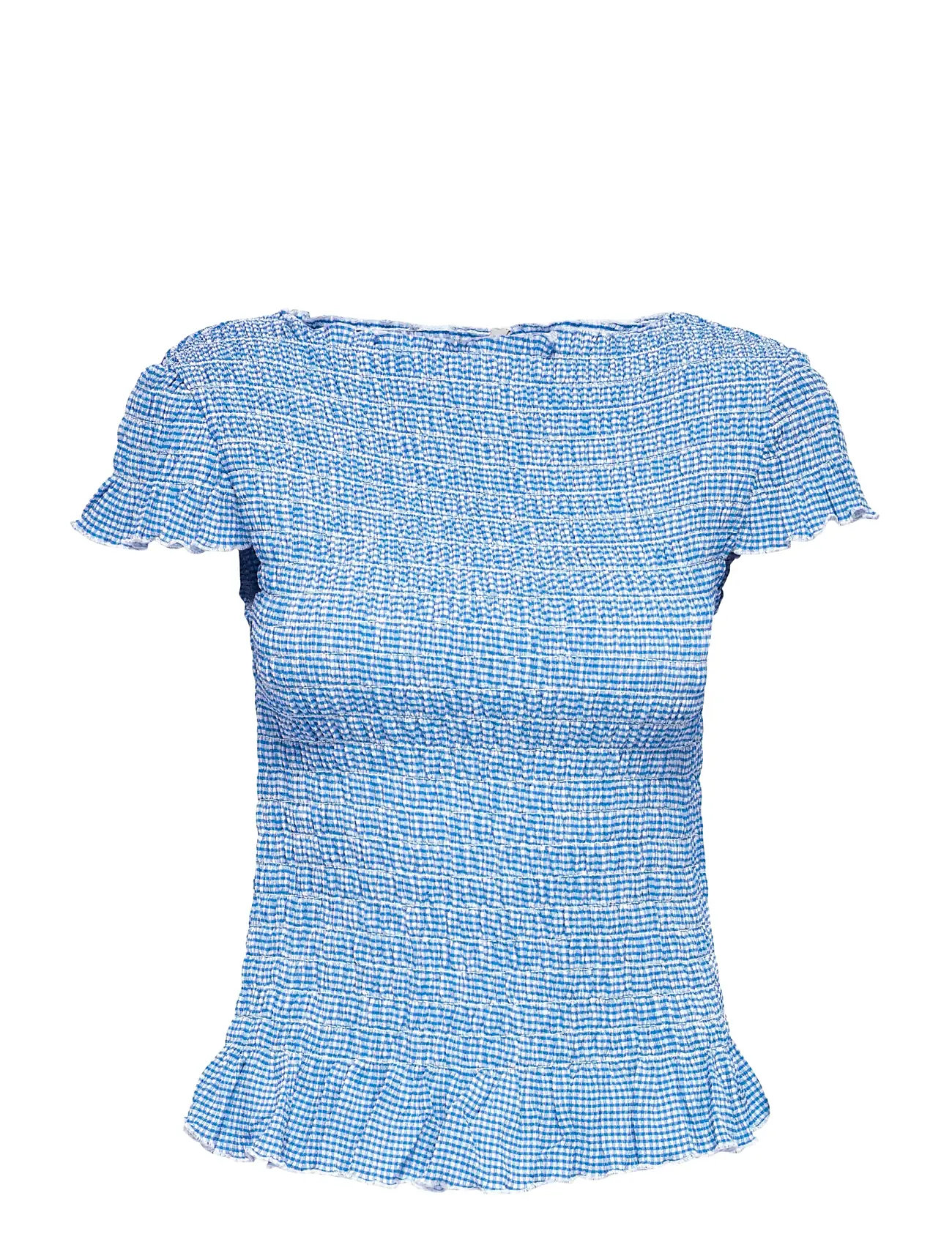 ONLY Onlcelle Basecap Smock Boatneck Oberteil Jrs Blau - M - Damen