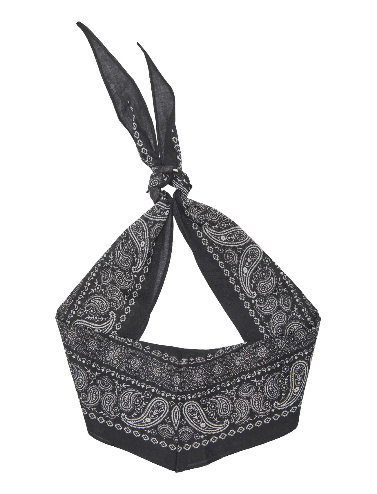 ONLY Onlcarolina Ring Bandana Acc Sud, One Size, Black, Tørklæder > Letvægtstørklæder, Dame