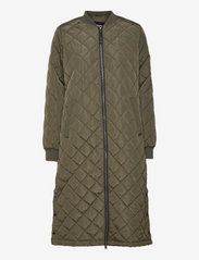 only onlnewcammie long quilted coat otw