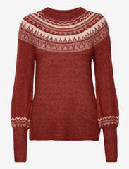 ONLLONA L/S PULLOVER KNIT - SPICED APPLE