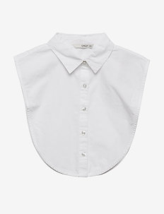 ONLSHELLY LIFE WEAVED COLLAR ACC - collars - bright white