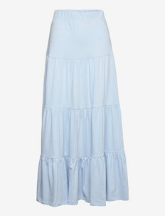 ONLMAY MAXI SKIRT JRS - maxi nederdele - cashmere blue